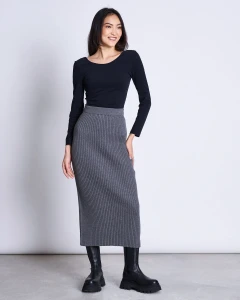 Jan´N June Damen Rock Ebba dark grey GOTS