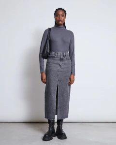 Jan´N June Damen Longsleeve LYOCELL Turtle Neck Mio...