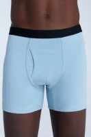 Albero Natur Herren Boxershort graublau