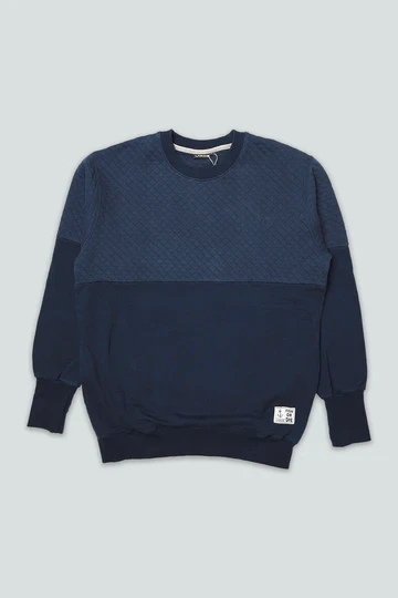Lakor Herren Sweatshirt Above and Below Crewneck blueberry