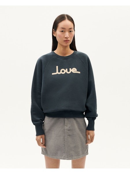 Thinking Mu Damen Sweatshirt Grafito Love Bonnie