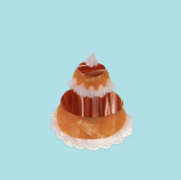Coucou Suzette Haarspange heiliges Gebäck