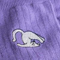 Dedicated Unisex Socken Knivsta Plow Pose Paisly Purple