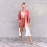 Jaya Damen Kleid Kimono Satya moroccan red OS