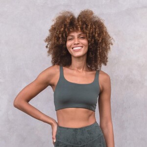 Jaya Damen Bustier Carmen forest