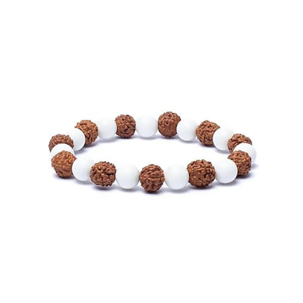 Phoenix Import Armband Rudraksha/Muschel 15624