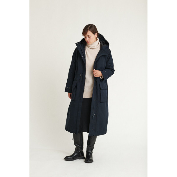 Basic Apparel Damen Parka Ajlin Sky Captain
