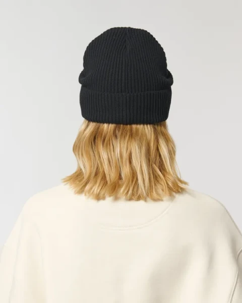 Stanley&Stella Unisex Beanie Fisherman black