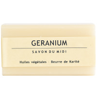 Savon du midi BIO Blütenseife Geranium, 100g, COSMOS ORGANIC