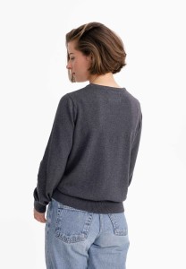 Mela Damen Pullover Dhana anthrazit melange