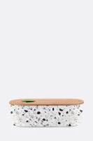chic mic bioloco plant lunchbox oval natural terrazo