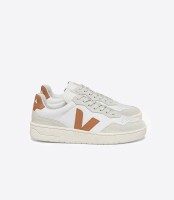 Veja Herren Schuhe V-90 O.T. LEATHER EXTRA WHITE UMBER