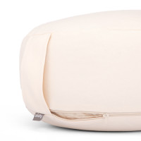 Bodynova Meditationskissen RONDO ECO Dinkelfüllung natur
