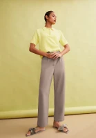 Armedangels Damen Hose Linaa Lou muddy water
