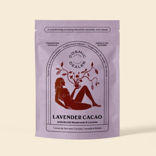 Cosmic Dealer - DRINKING CHOCOLATES Lavender Cacao 120g