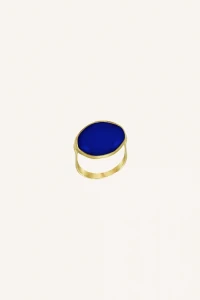 by bar Ring PD OVAL blue