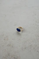 by bar Ring PD OVAL blue