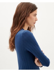 Thinking Mu Damen Kleid Trash Gina navy