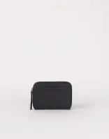 O My Bag Geldbörse Robbie Wallet Black Soft Grain Leather