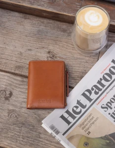 O My Bag Geldbörse Jamie Wallet Cognac Classic Leather