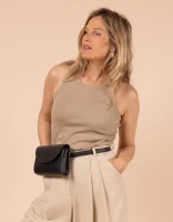 O My Bag Gürteltasche Sanne Belt Bag black vegan uppeal