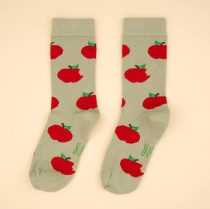 Coucou Suzette Unisex Socken Apfel