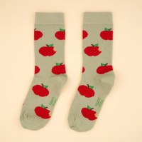 Coucou Suzette Unisex Socken Apfel