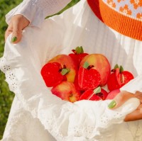 Coucou Suzette Haarklammer Apfel