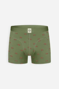 A-dam Herren Boxershort Bikes green