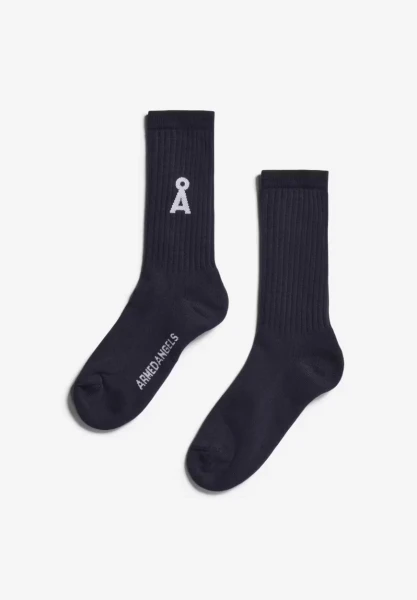 Armedangels Unisex Socken Saamus Bold night sky