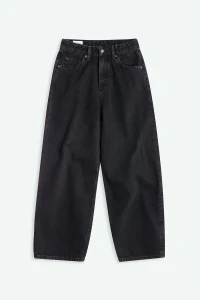 Kings Of Indigo Damen Jeans Leila cropped holo black used