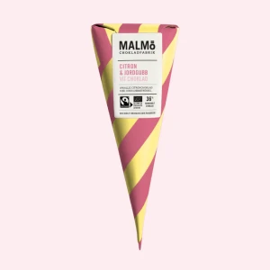Malmö Schokolade Cones 90g Lemon & Strawberry