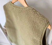 Alwero UNISEX Woll Weste TYB pistachio