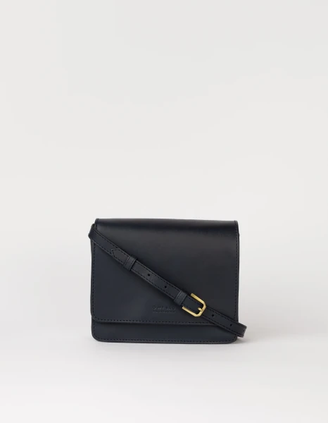 O My Bag Handtasche Audrey Mini midnight blue classic leather