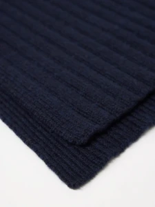 Lanius Damen Schal Grobstrickschal midnight melange