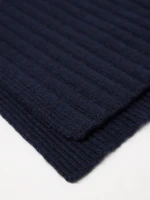 Lanius Damen Schal Grobstrickschal midnight melange