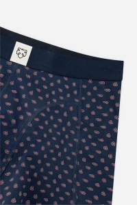A-dam Herren Boxershort Paisley navy