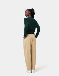 Colorful Standard Damen Pullover Classic Merino Wool Crew Honey Beige