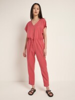 Lanius Damen Jumpsuit 14304 lipstick