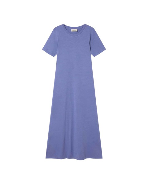 Thinking Mu Damen Kleid Oueme Persian Blue Hemp