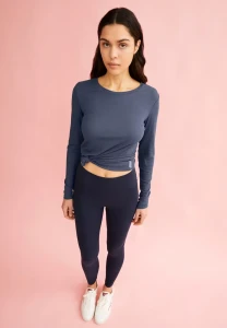 Armedangels Damen Longsleeve Jaaleaa moonlight gray