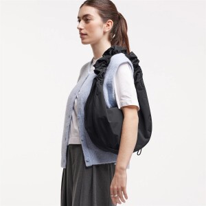 Got Bag Tasche Moon Bag Ruffle monochrome black