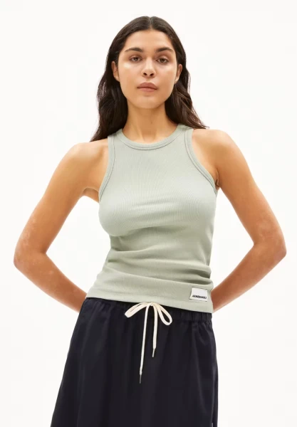 Armedangels Damen Top Kanitaa seagreen