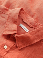 KnowledgeCotton Herren Hemd Leinen 1090011 langoustino