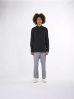 KnowledgeCotton Herren Hemd Leinen 1090011 black jet