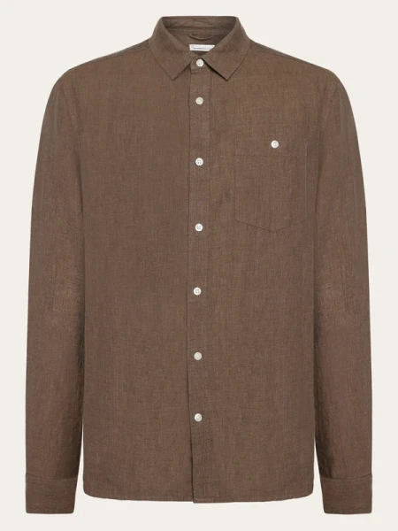 KnowledgeCotton Herren Hemd Leinen 1090011 tuffet