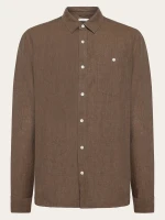 KnowledgeCotton Herren Hemd Leinen 1090011 tuffet