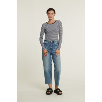 Basic Apparel Damen Longsleeve Ludmilla Sky Captain