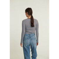 Basic Apparel Damen Longsleeve Ludmilla Sky Captain