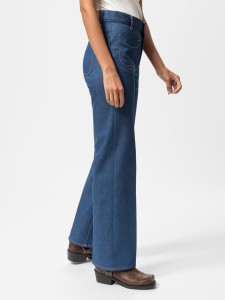 Nudie Jeans Damen Hose Holly Western Denim